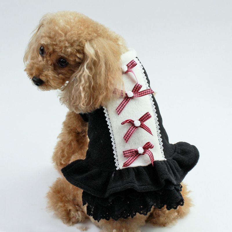 カット版・小型犬服型紙】 バックレースチュニック | 犬服通販