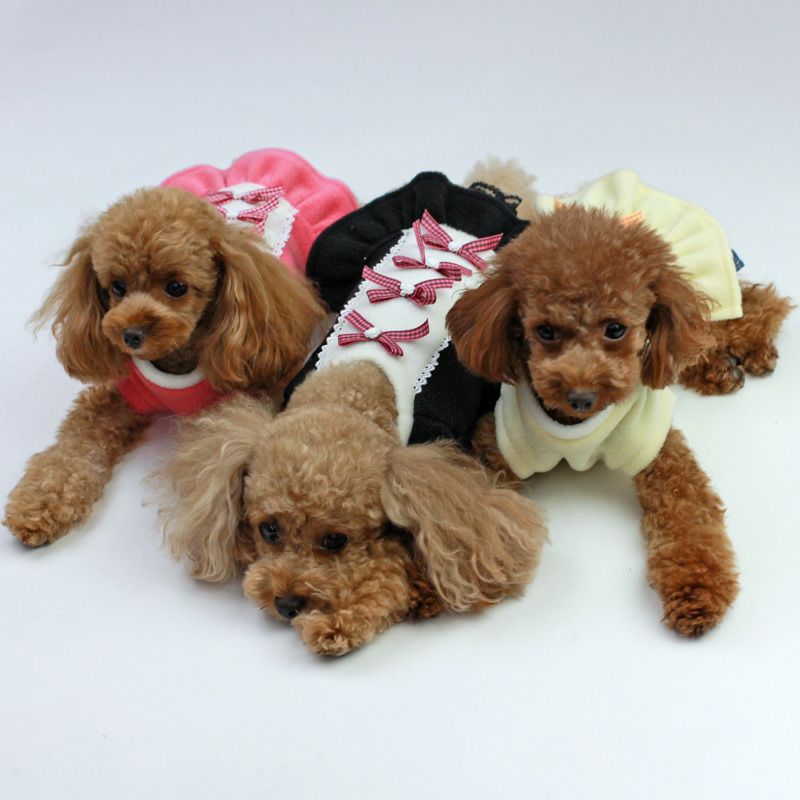 カット版・小型犬服型紙】 バックレースチュニック | 犬服通販