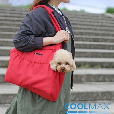 ふわふわエアーキャリーバッグ・クールMAXドビー織