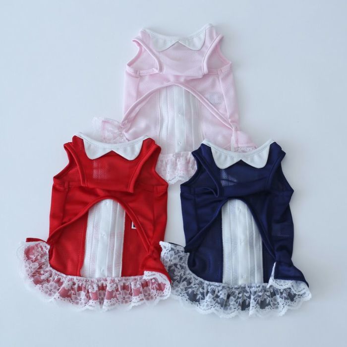 ダブルリボン付きバルーンキャミソール/ブラック×グレー/犬服/ハンドメイド 楽天市場】【フレブル向け】タックバルーンキャミソール型紙