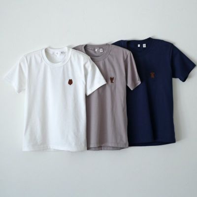 ワンポイント刺繍・オーナーズ日本製極みTシャツ（バックシルエット