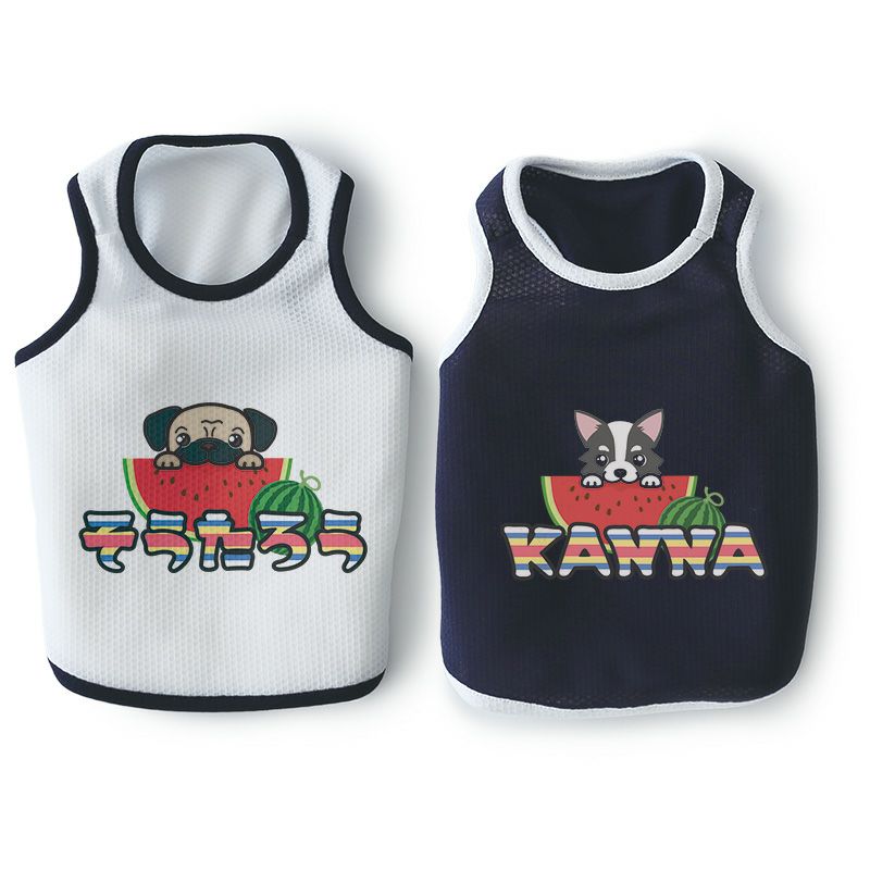 お名前プリント]ウィードッグスイカ・モスプルーフ防虫タンクトップ
