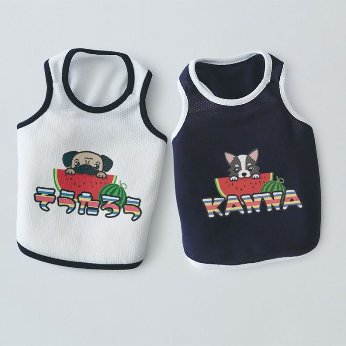 お名前プリント]ウィードッグスイカ・モスプルーフ防虫タンクトップ