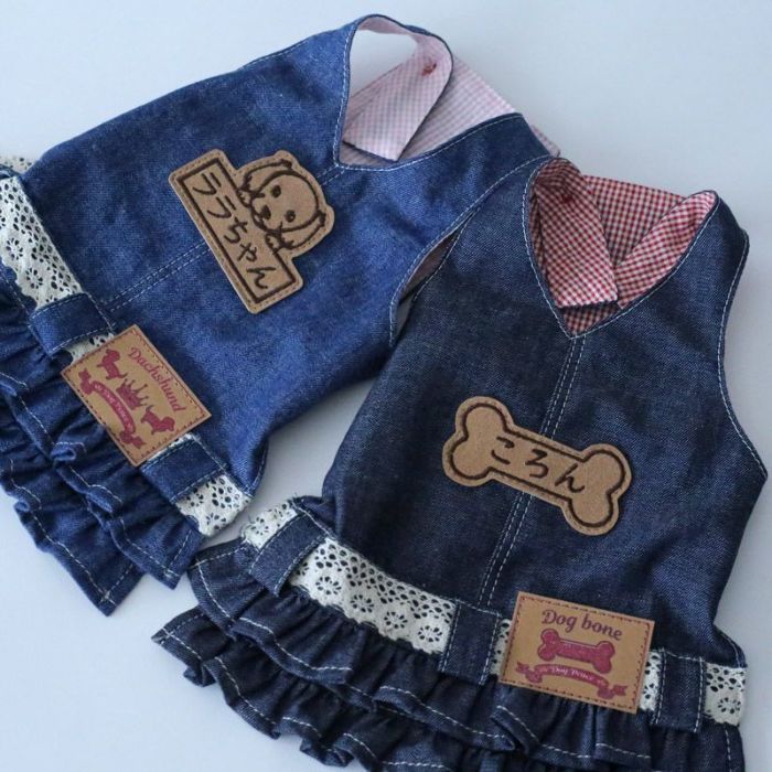 予約限定ウェア］お名前刺繍・岡山デニムリアルジャンバースカート